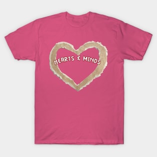 Hearts & Minds (heart shape) T-Shirt